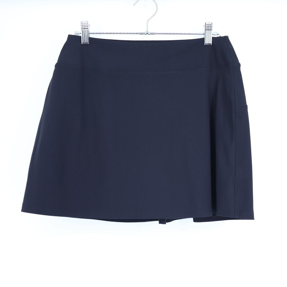 FORAY GOLF Core Golf Skirt Black Pull On Tennis Skort Active Women's M
